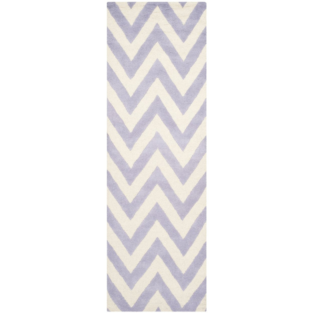 SAFAVIEH Cambridge CAM139C Lavender / Ivory Rug Image 1