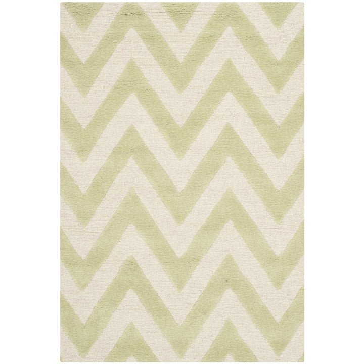 SAFAVIEH CAM139B Cambridge Light Green / Ivory Image 5