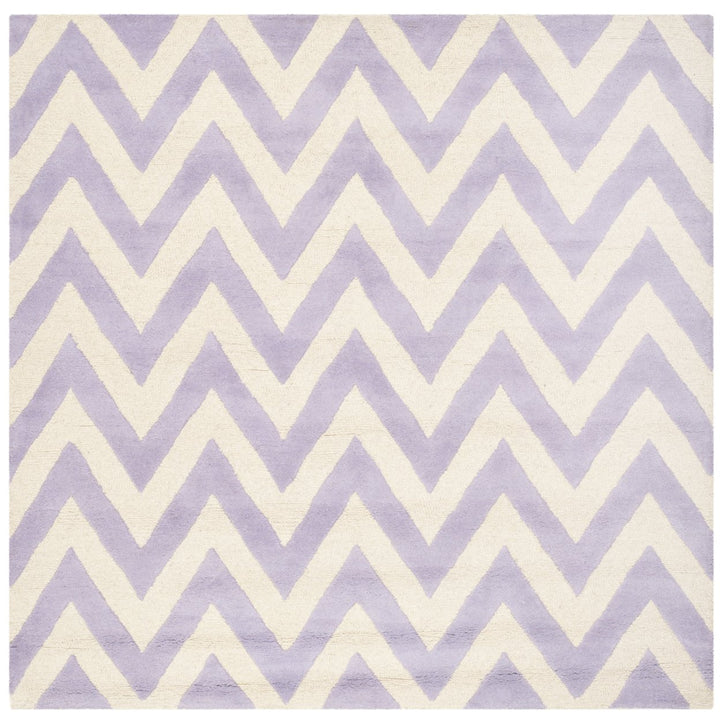 SAFAVIEH Cambridge CAM139C Lavender / Ivory Rug Image 6