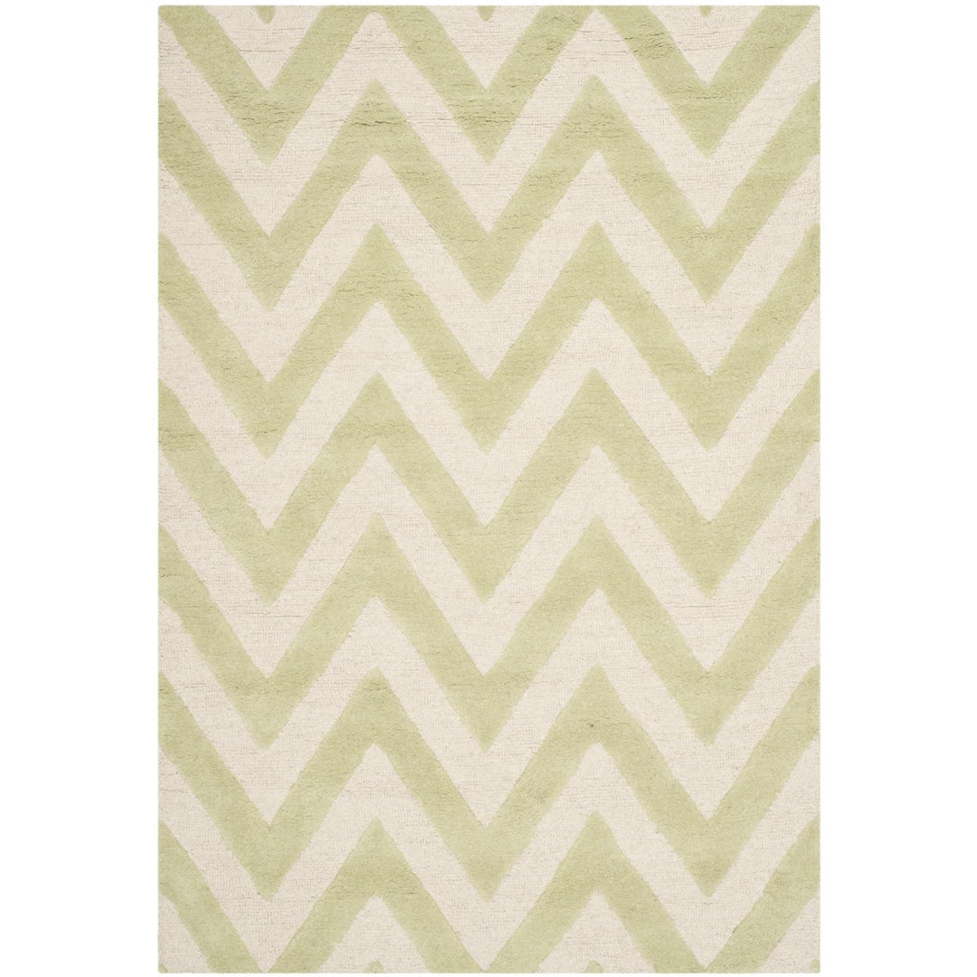 SAFAVIEH CAM139B Cambridge Light Green / Ivory Image 6