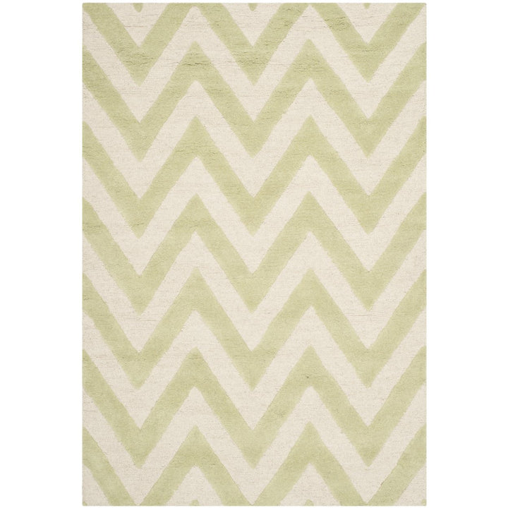 SAFAVIEH CAM139B Cambridge Light Green / Ivory Image 6