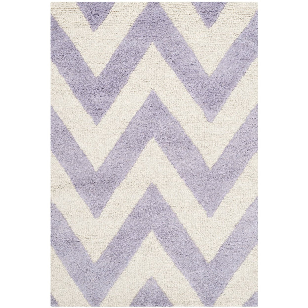 SAFAVIEH Cambridge CAM139C Lavender / Ivory Rug Image 8