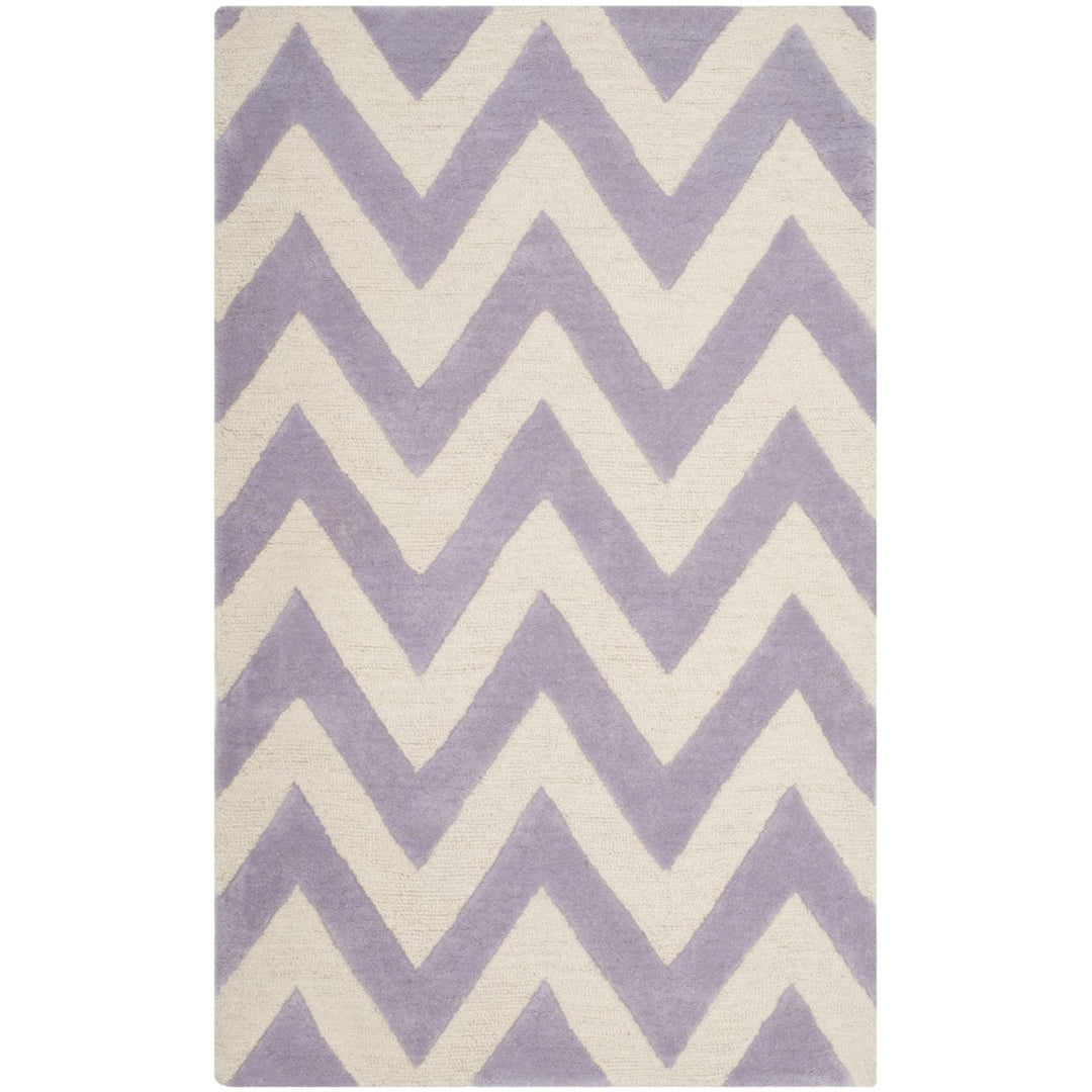 SAFAVIEH Cambridge CAM139C Lavender / Ivory Rug Image 1