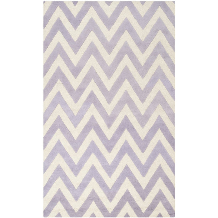 SAFAVIEH Cambridge CAM139C Lavender / Ivory Rug Image 10