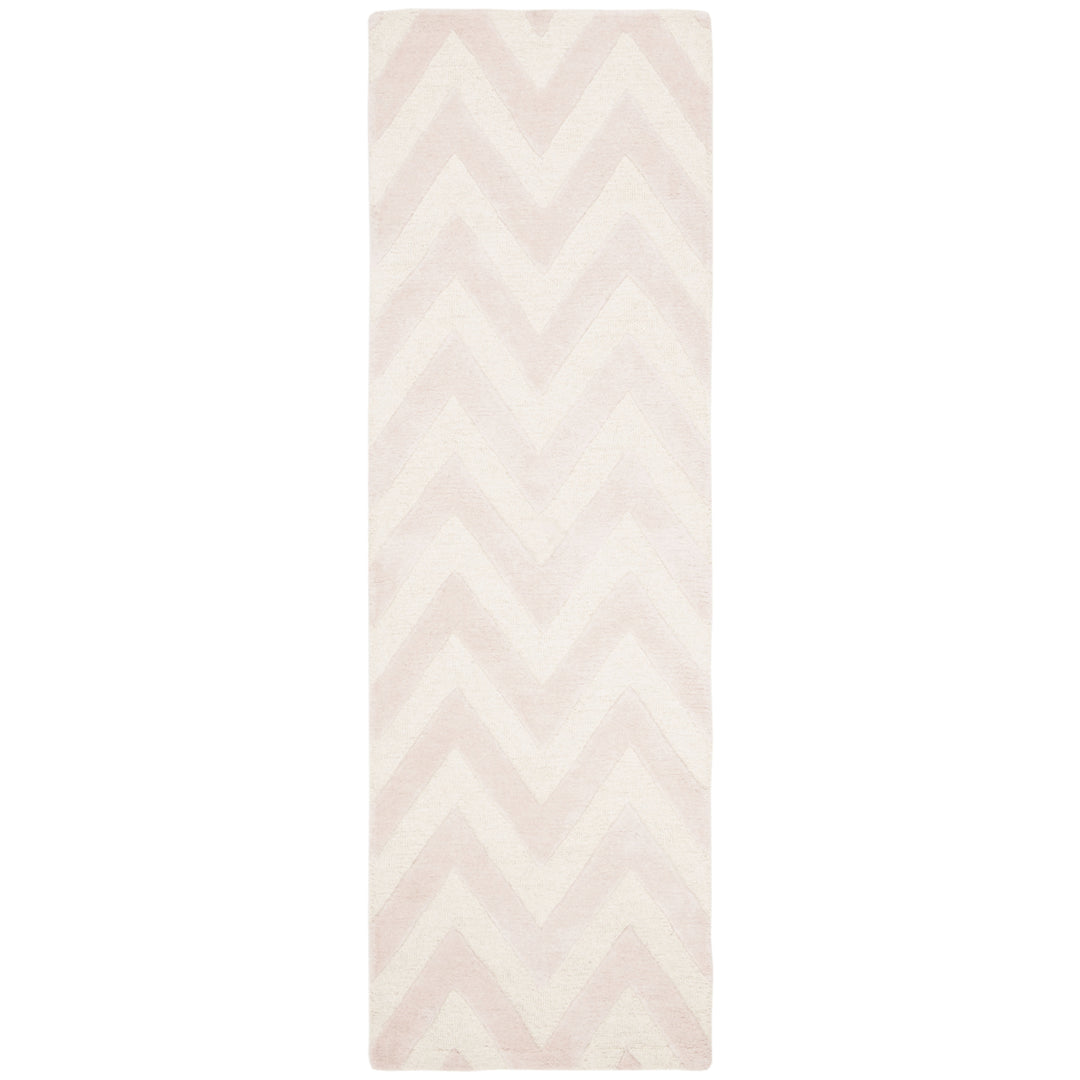 SAFAVIEH Cambridge CAM139M Light Pink / Ivory Rug Image 5