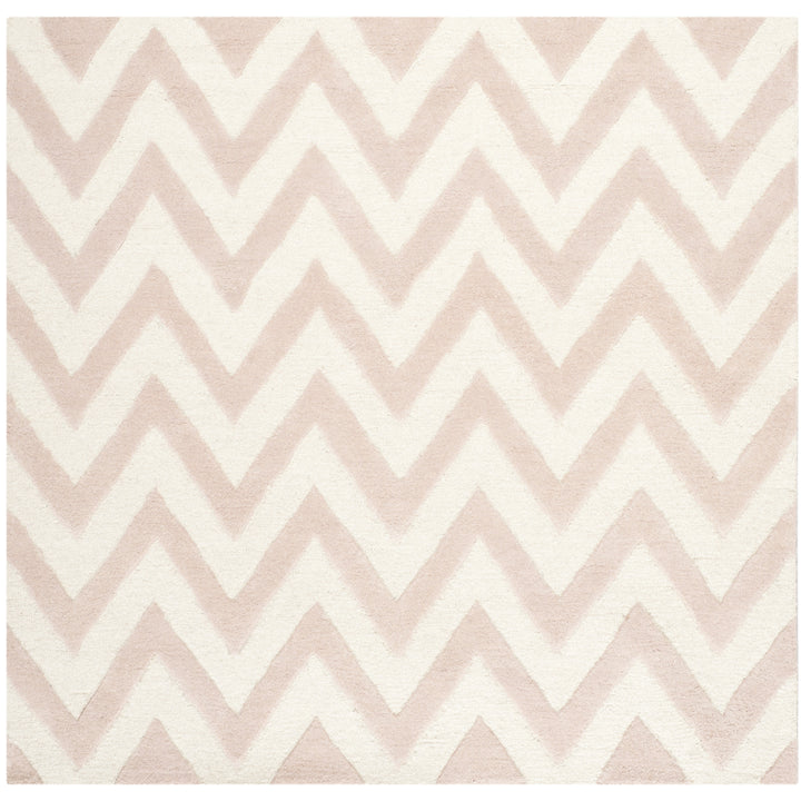 SAFAVIEH Cambridge CAM139M Light Pink / Ivory Rug Image 9