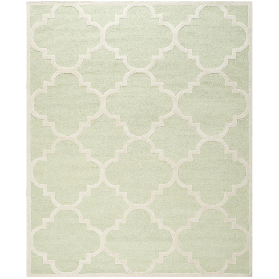 SAFAVIEH Cambridge CAM140B Light Green / Ivory Rug Image 1