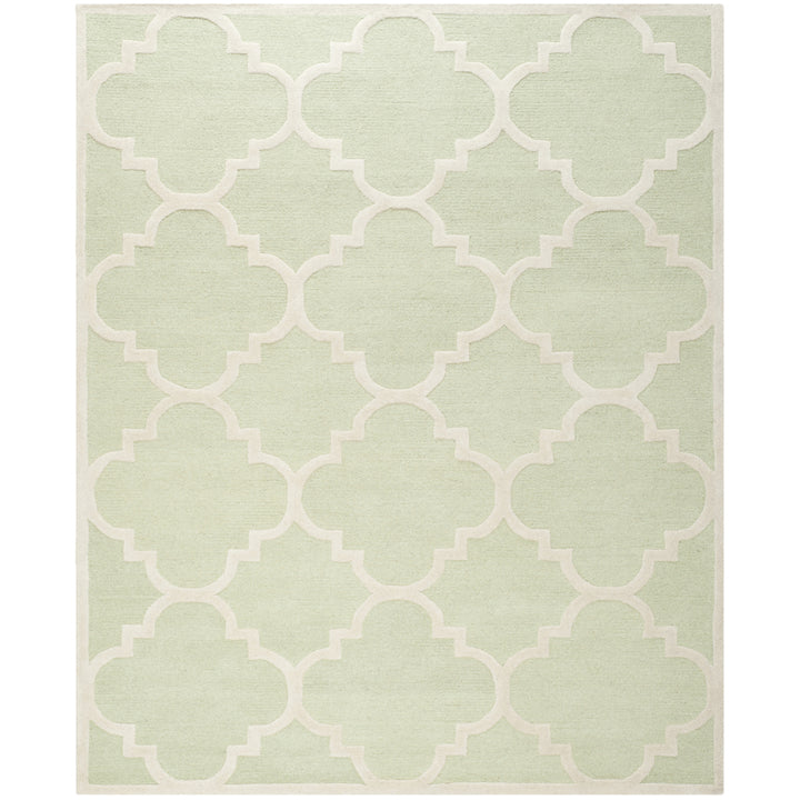 SAFAVIEH Cambridge CAM140B Light Green / Ivory Rug Image 1