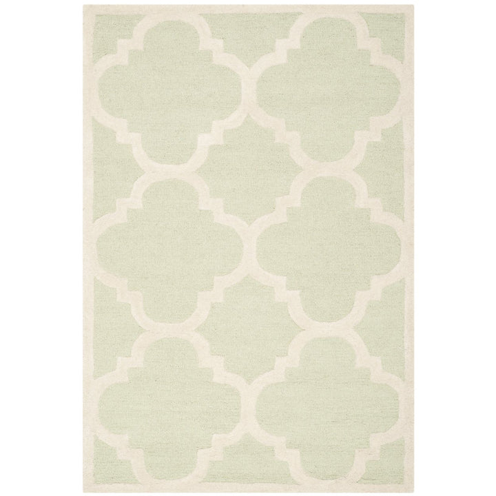 SAFAVIEH Cambridge CAM140B Light Green / Ivory Rug Image 1