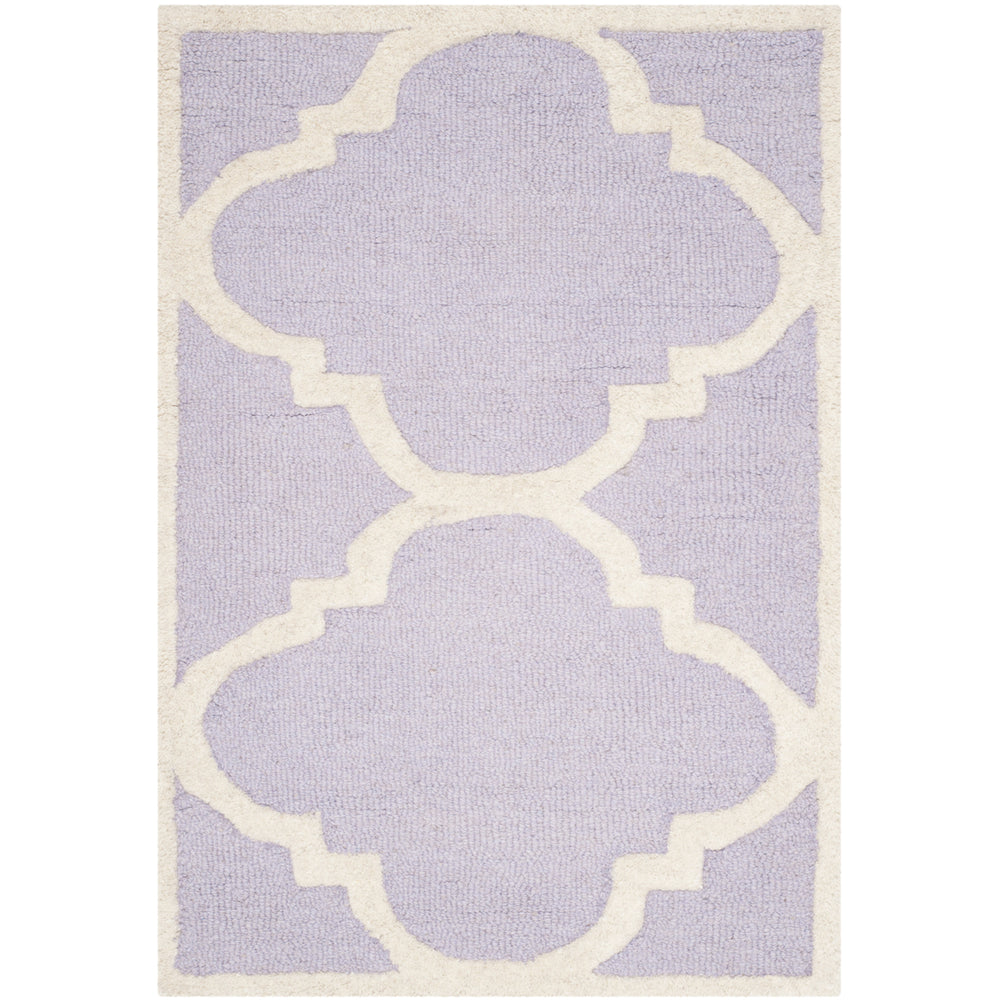 SAFAVIEH Cambridge CAM140C Lavender / Ivory Rug Image 2