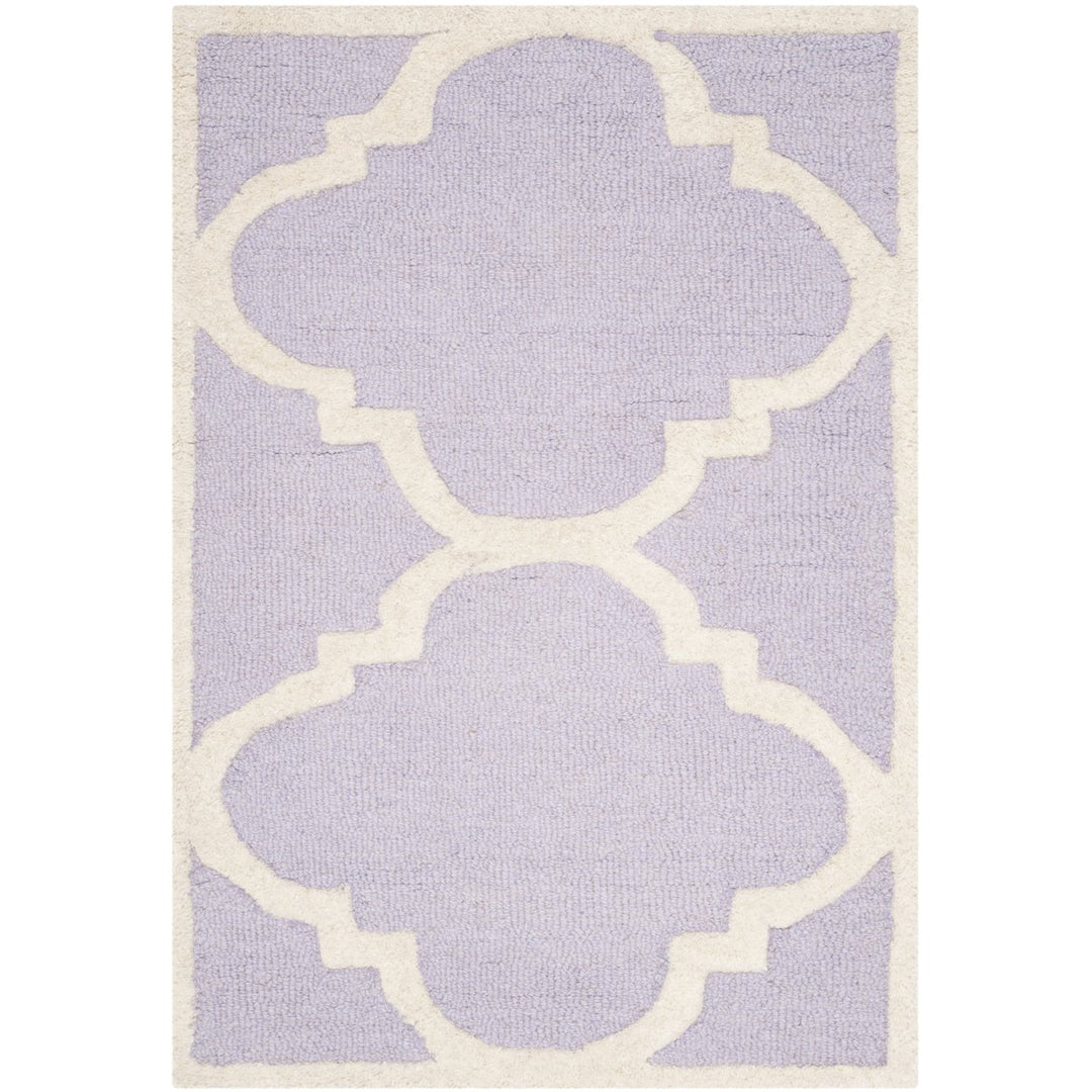 SAFAVIEH Cambridge CAM140C Lavender / Ivory Rug Image 1