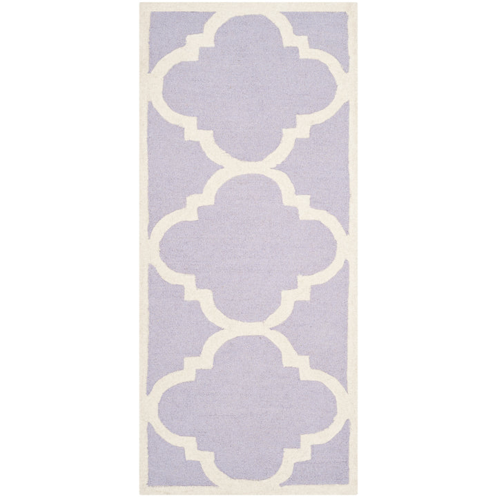 SAFAVIEH Cambridge CAM140C Lavender / Ivory Rug Image 3