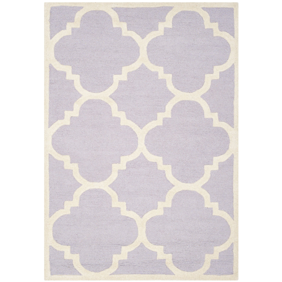 SAFAVIEH Cambridge CAM140C Lavender / Ivory Rug Image 5