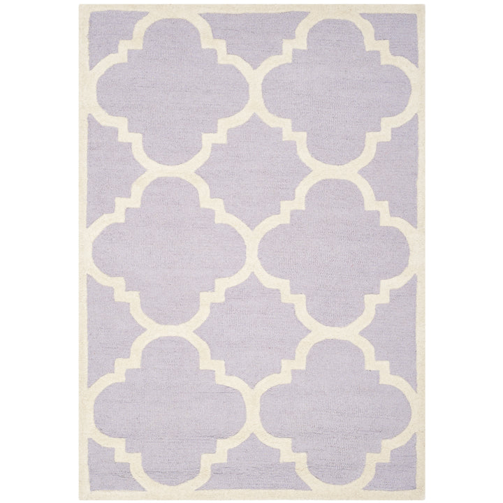 SAFAVIEH Cambridge CAM140C Lavender / Ivory Rug Image 5