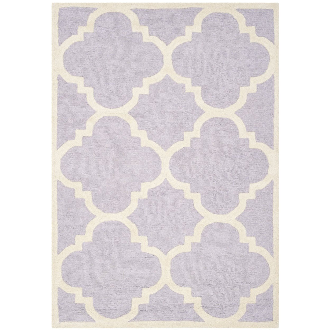 SAFAVIEH Cambridge CAM140C Lavender / Ivory Rug Image 1