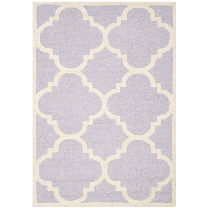 SAFAVIEH Cambridge CAM140C Lavender / Ivory Rug Image 1