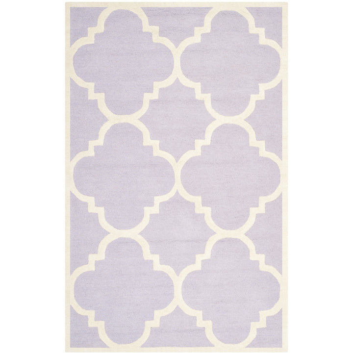 SAFAVIEH Cambridge CAM140C Lavender / Ivory Rug Image 6