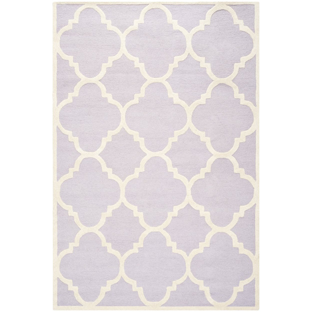 SAFAVIEH Cambridge CAM140C Lavender / Ivory Rug Image 7