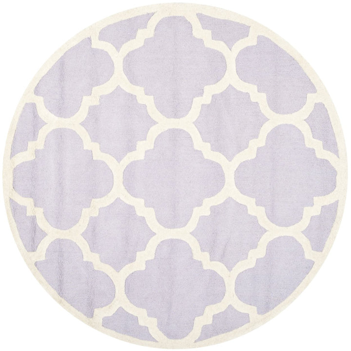 SAFAVIEH Cambridge CAM140C Lavender / Ivory Rug Image 1