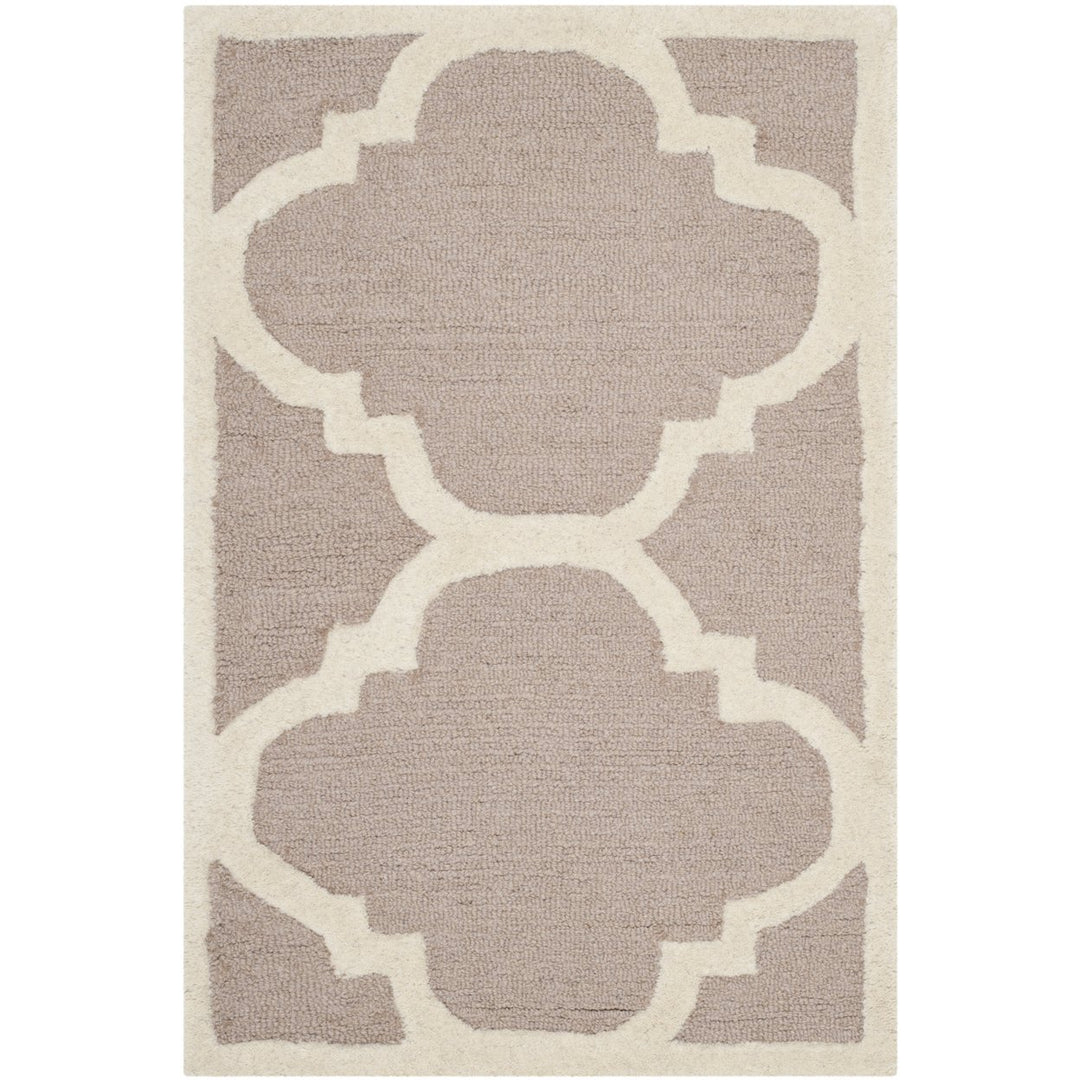 SAFAVIEH Cambridge CAM140J Handmade Beige / Ivory Rug Image 1