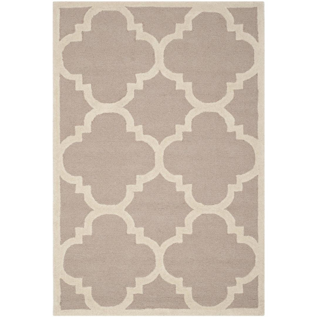 SAFAVIEH Cambridge CAM140J Handmade Beige / Ivory Rug Image 7