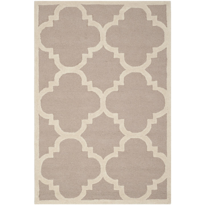 SAFAVIEH Cambridge CAM140J Handmade Beige / Ivory Rug Image 7