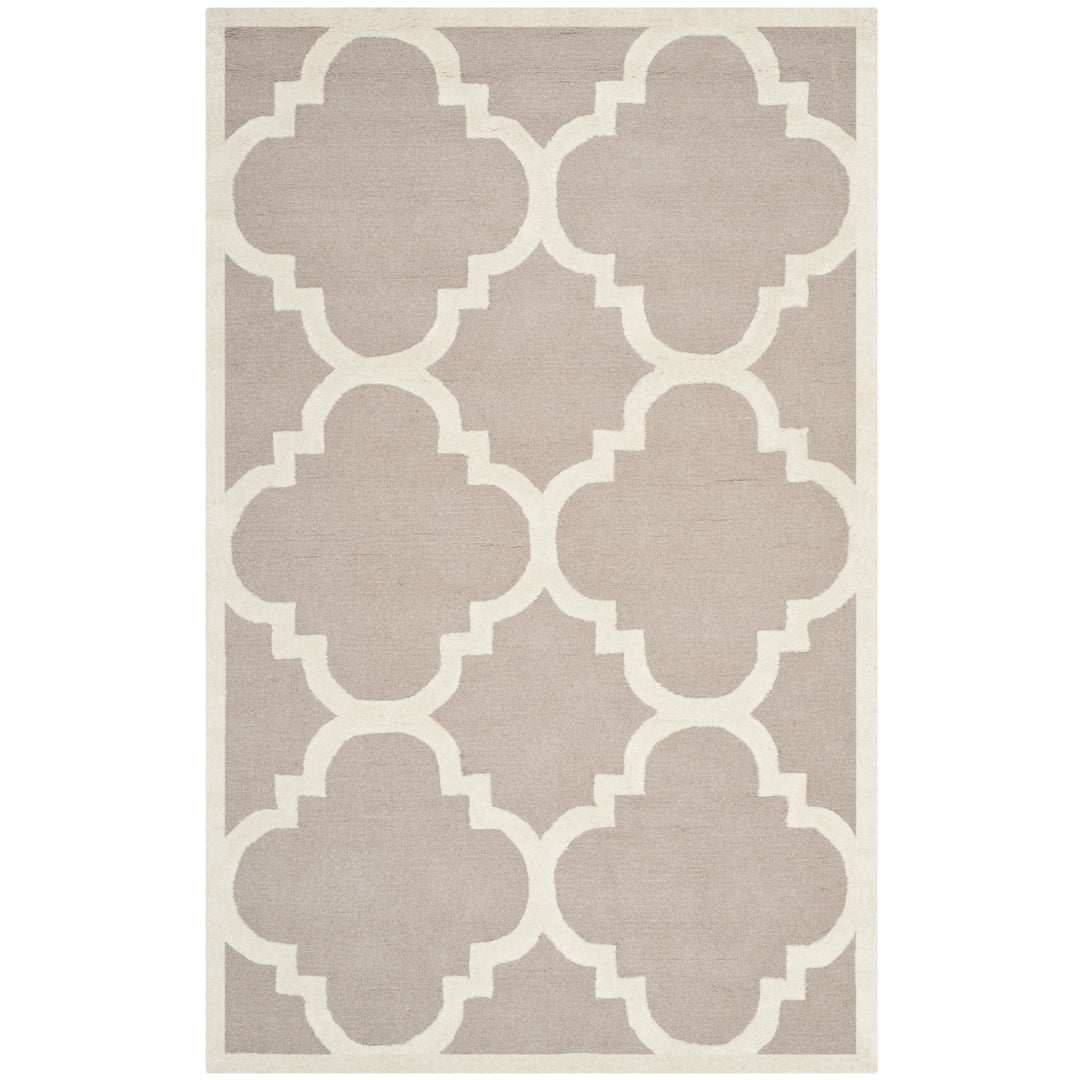 SAFAVIEH Cambridge CAM140J Handmade Beige / Ivory Rug Image 8