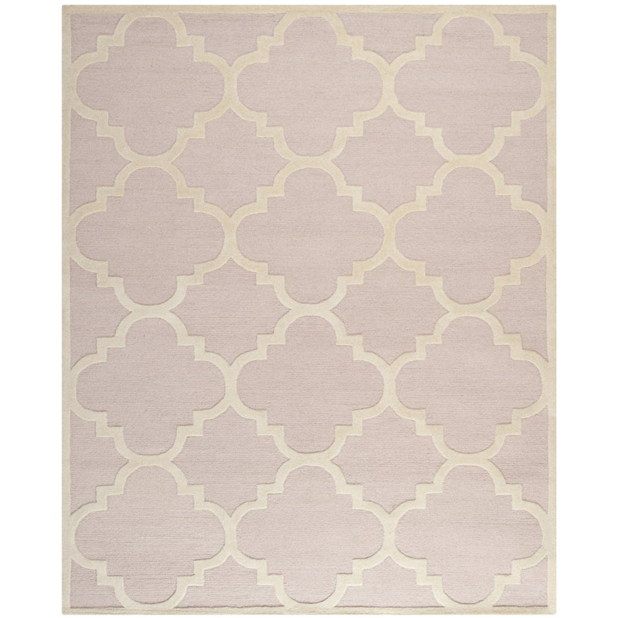 SAFAVIEH Cambridge CAM140M Light Pink / Ivory Rug Image 1