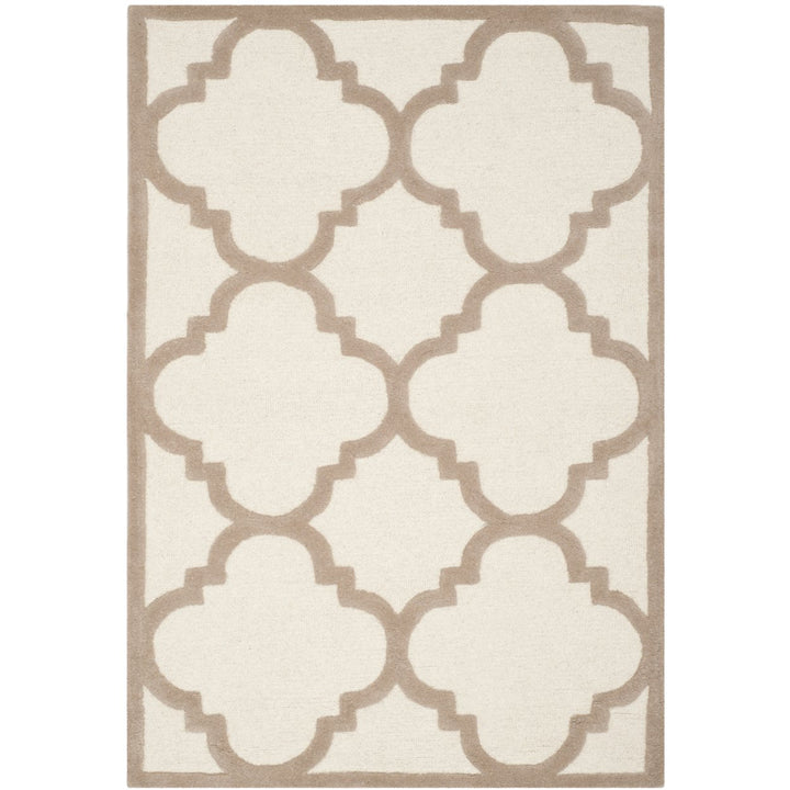 SAFAVIEH Cambridge CAM140P Handmade Ivory / Beige Rug Image 6