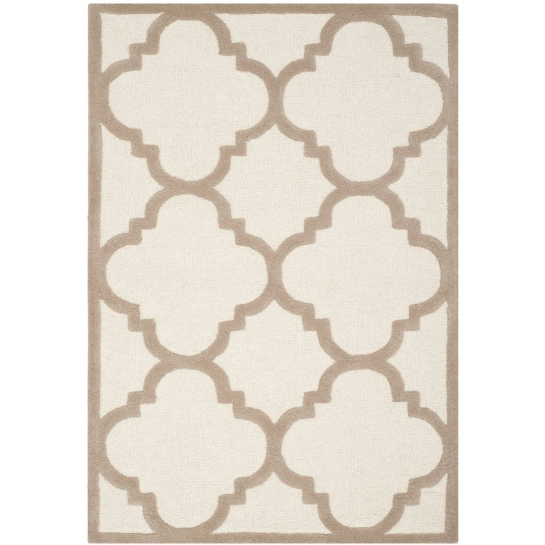 SAFAVIEH Cambridge CAM140P Handmade Ivory / Beige Rug Image 1