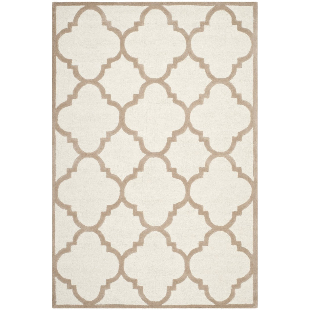 SAFAVIEH Cambridge CAM140P Handmade Ivory / Beige Rug Image 8