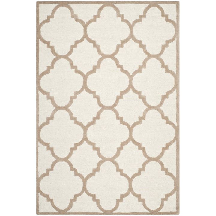 SAFAVIEH Cambridge CAM140P Handmade Ivory / Beige Rug Image 8