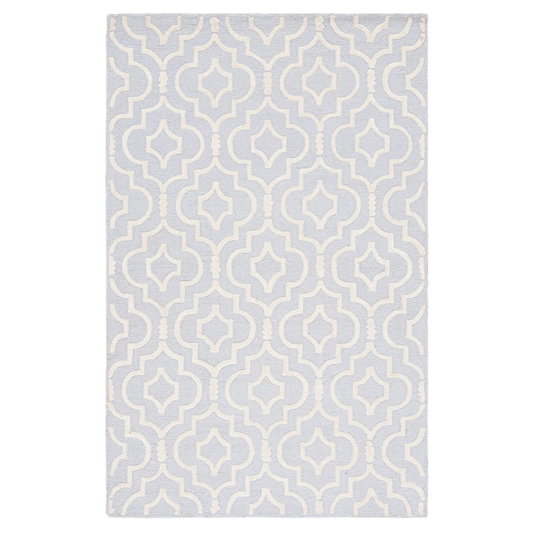 SAFAVIEH Cambridge CAM141A Light Blue / Ivory Rug Image 1