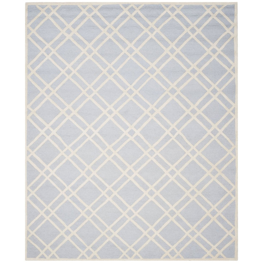 SAFAVIEH Cambridge CAM142A Light Blue / Ivory Rug Image 1