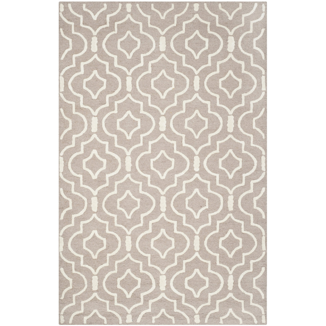 SAFAVIEH Cambridge CAM141J Handmade Beige / Ivory Rug Image 10