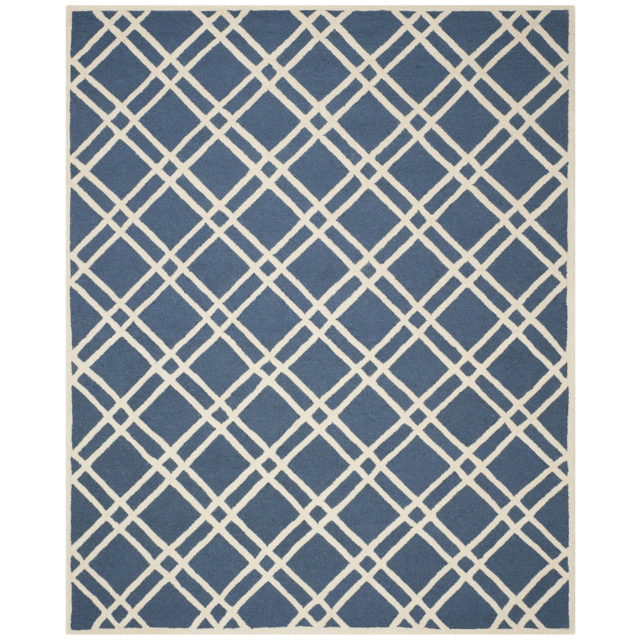 SAFAVIEH Cambridge CAM142G Navy Blue / Ivory Rug Image 1