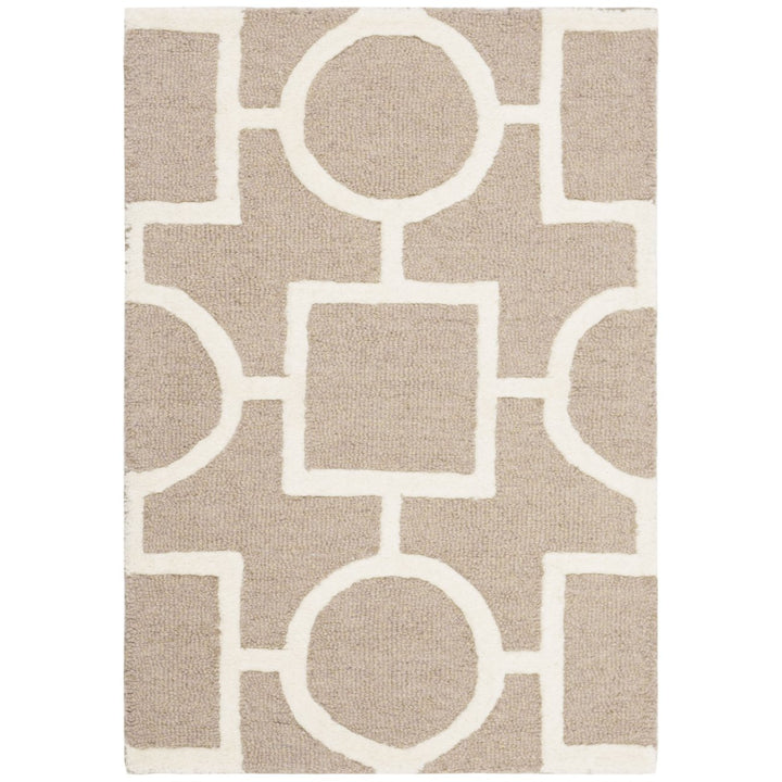 SAFAVIEH Cambridge CAM143J Handmade Beige / Ivory Rug Image 8