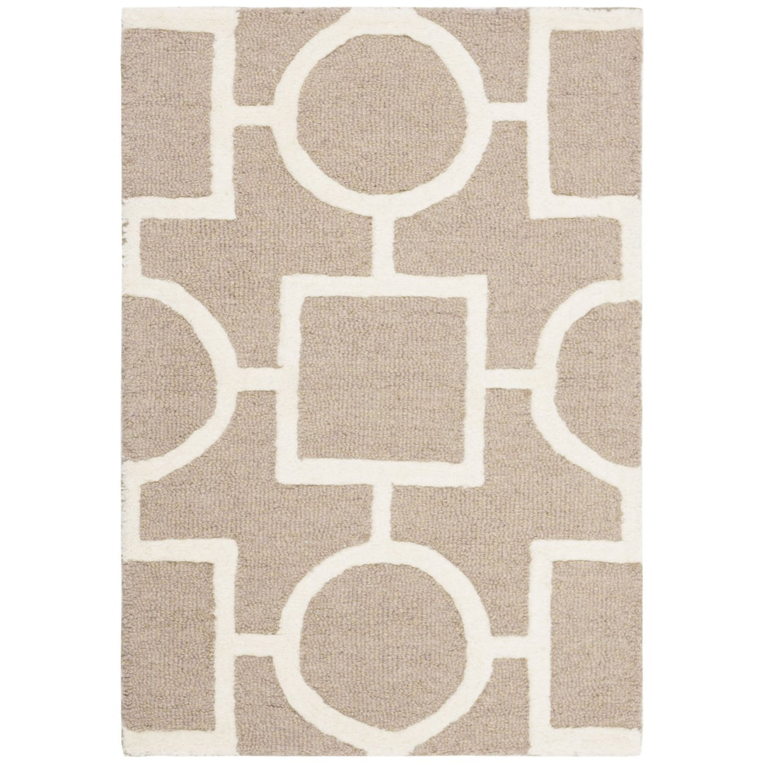 SAFAVIEH Cambridge CAM143J Handmade Beige / Ivory Rug Image 1