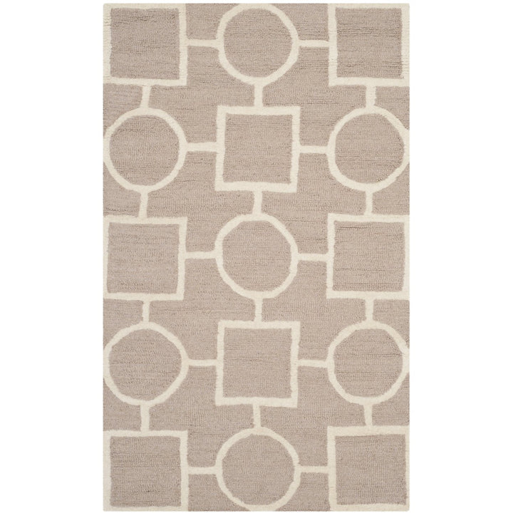 SAFAVIEH Cambridge CAM143J Handmade Beige / Ivory Rug Image 9