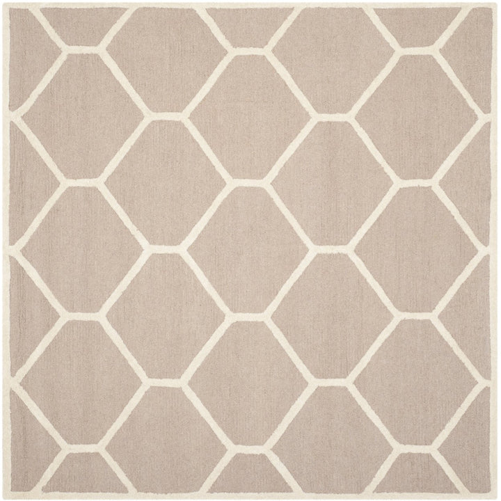 SAFAVIEH Cambridge CAM144J Handmade Beige / Ivory Rug Image 6