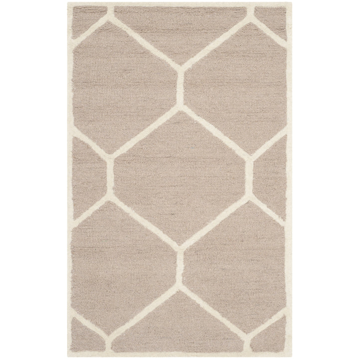 SAFAVIEH Cambridge CAM144J Handmade Beige / Ivory Rug Image 9