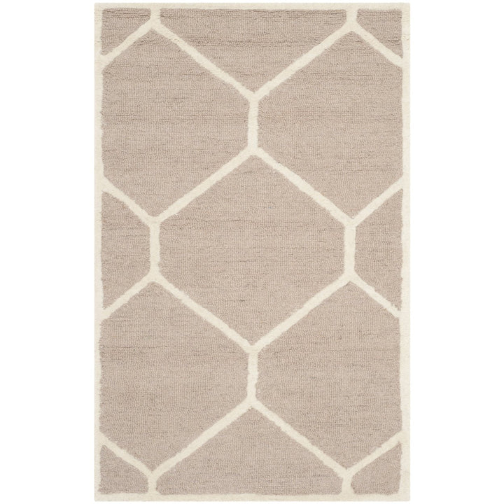 SAFAVIEH Cambridge CAM144J Handmade Beige / Ivory Rug Image 1