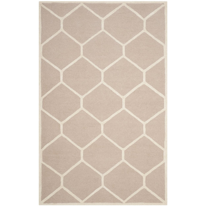 SAFAVIEH Cambridge CAM144J Handmade Beige / Ivory Rug Image 1