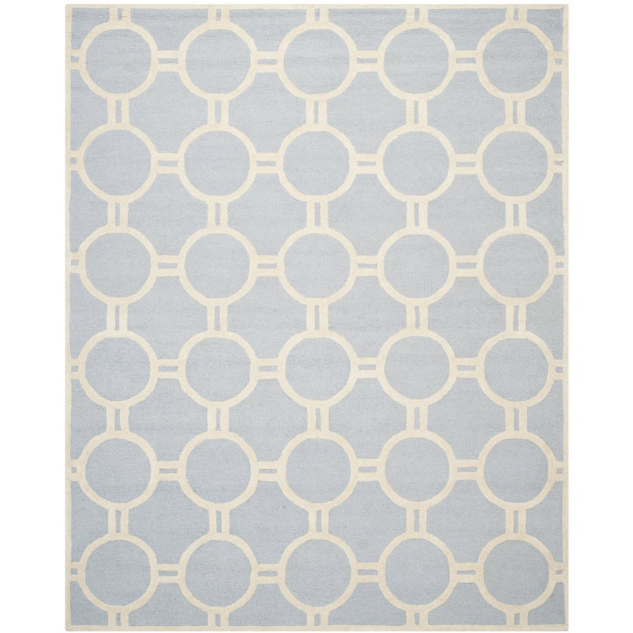 SAFAVIEH Cambridge CAM145A Light Blue / Ivory Rug Image 1