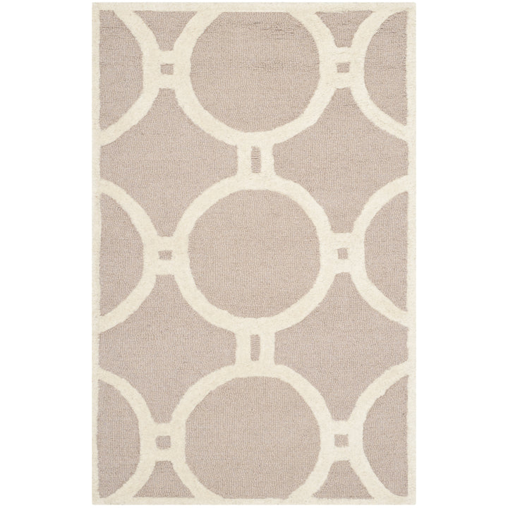 SAFAVIEH Cambridge CAM145J Handmade Beige / Ivory Rug Image 9