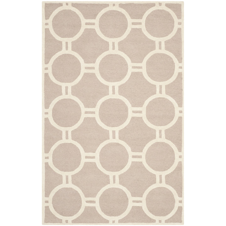 SAFAVIEH Cambridge CAM145J Handmade Beige / Ivory Rug Image 10