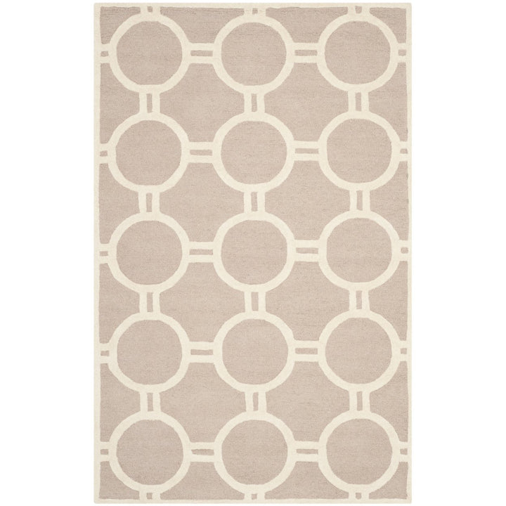 SAFAVIEH Cambridge CAM145J Handmade Beige / Ivory Rug Image 1