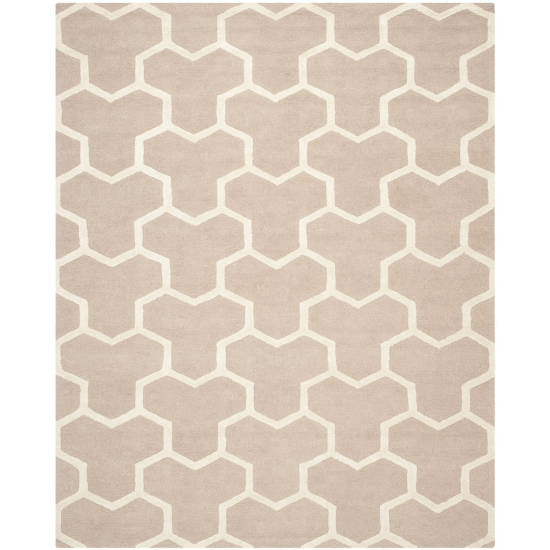 SAFAVIEH Cambridge CAM146J Handmade Beige / Ivory Rug Image 1