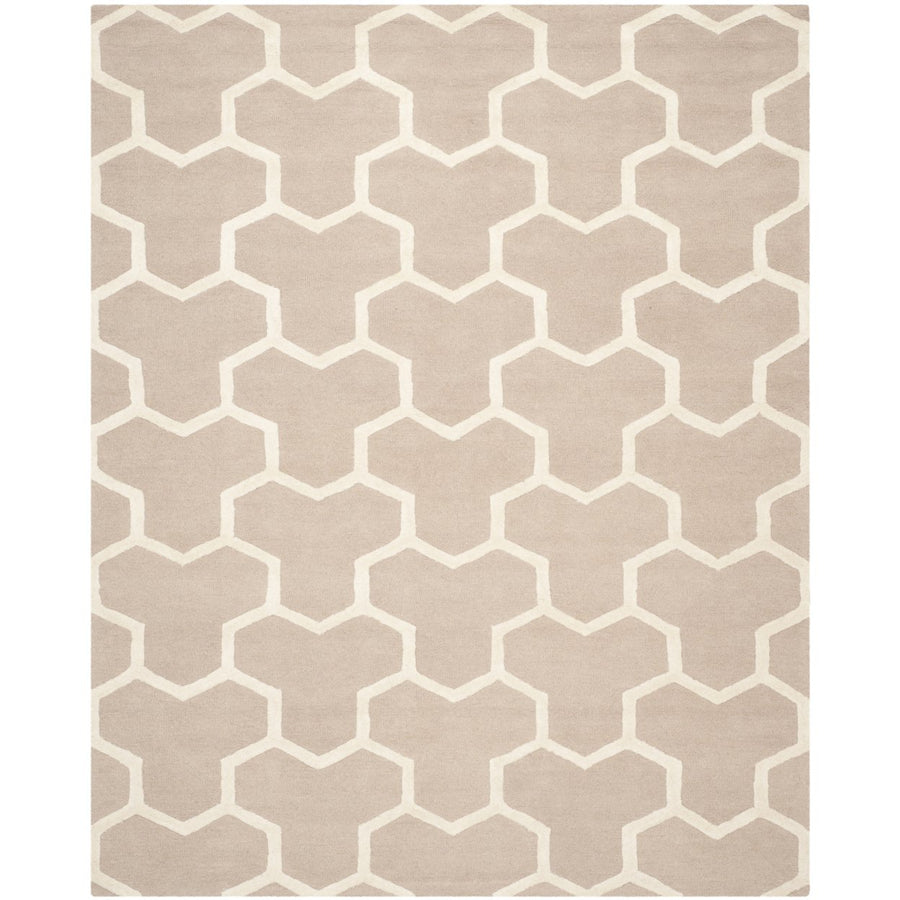 SAFAVIEH Cambridge CAM146J Handmade Beige / Ivory Rug Image 1