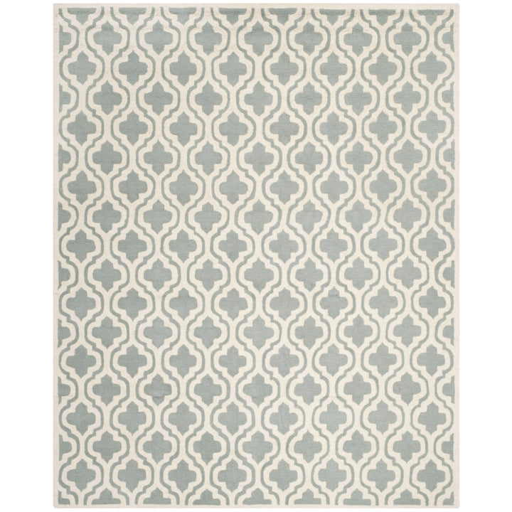 SAFAVIEH Cambridge CAM152A Handmade Spa / Ivory Rug Image 1